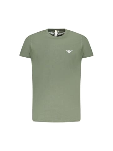 ACCADEMIA MILITARE Grünes Baumwoll-T-Shirt