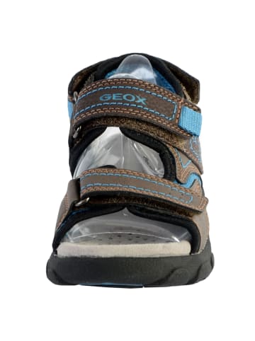 Geox Sandalen Kinder J S. Strada A - Wax.Syn2+PR.DBK Braun