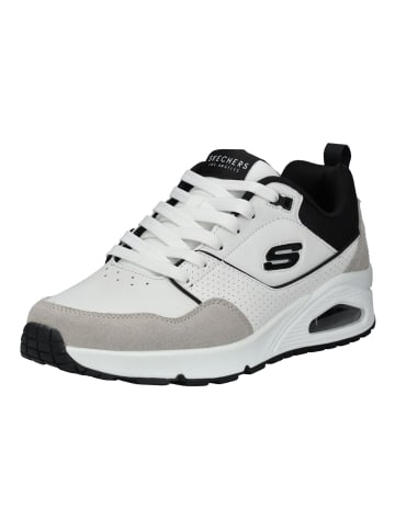 Skechers Sneaker in Weiß/Schwarz