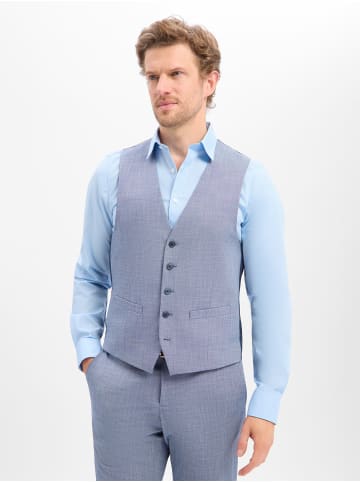 Finshley & Harding Weste in blau - 0002