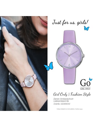 Girl Only Armbanduhr-Analog lila mittel (ca. 34mm) Girl Only Mademoiselle