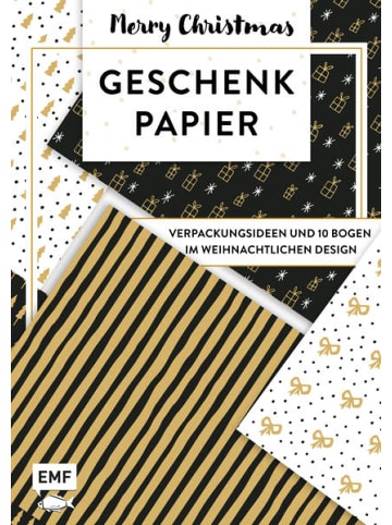 EMF Edition Michael Fischer Weihnachtsbuch - Das Geschenkpapier-Set – Merry Christmas: Verpackungsideen…