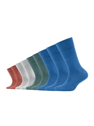 S. Oliver Socken Kinder Strümpfe mit weichem Bund Baumwolle Pflegeleicht langlebig für Jungen und Mädchen 9er Pack essentials in daphne