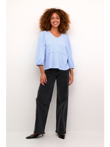 Kaffe Langarm-Bluse KAkira in Windsurfer