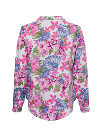 Franco Callegari Bluse in weiß altrosa - 0028