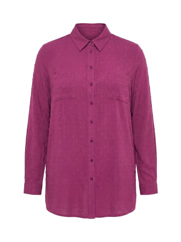 Studio Untold Hemdbluse in aubergine