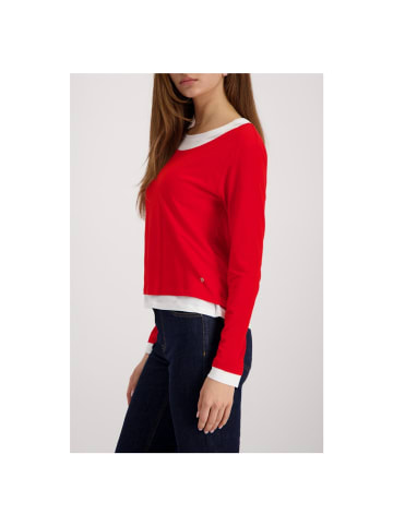 monari Langarmshirt in chilli pepper