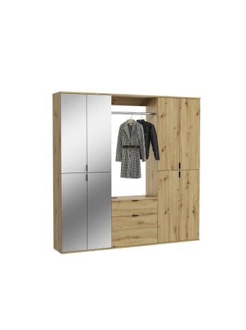 ebuy24 Garderobenmöbel ProjektX Eiche 183 x 34 cm