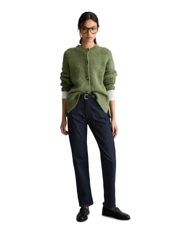Marc O'Polo DENIM Cardigan relaxed in Medium Green Melange