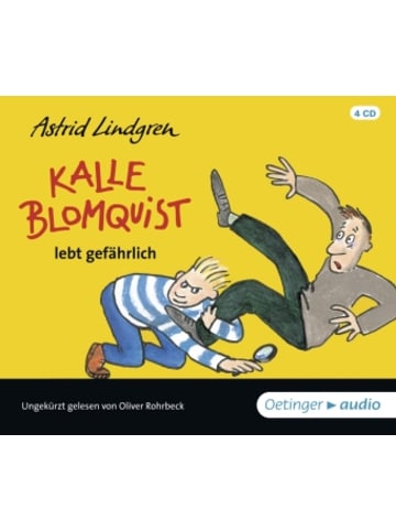 Oetinger Media Hörbuch - Kalle Blomquist 2. Kalle Blomquist lebt gefährlich