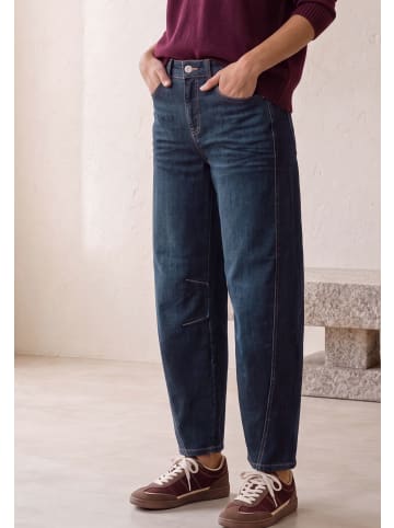 Street One Barrel Jeans Style Karlie in Dark Blue Washed