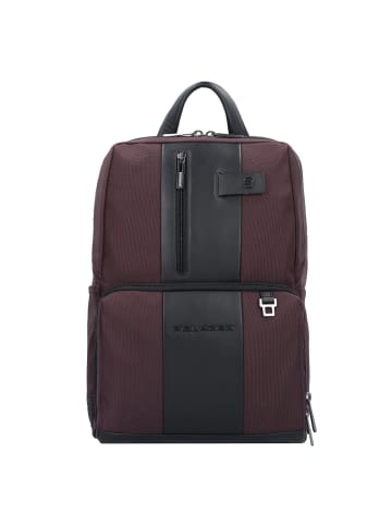 Piquadro Brief Rucksack 39 cm Laptopfach in wenge