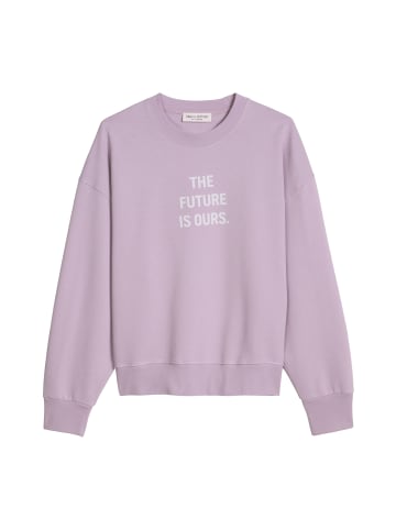 Marc O'Polo Woman's Day T-Sweatshirt loose in Dusty Lavender