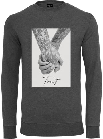 Mister Tee Pullover "Trust 2.0 Crewneck" in Grau