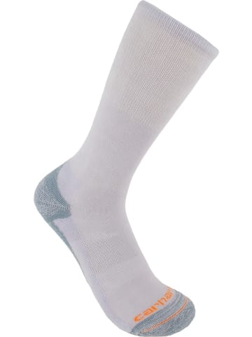 CARHARTT  Socke "Midweight Cotton-Zellulosefaser  Comfort Crew Sock 3 Pack" in Grau