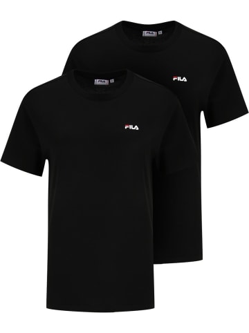 Fila Shirt in Schwarz