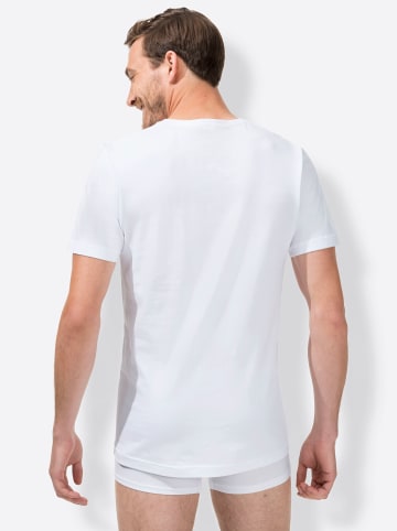 Bugatti Shirt in 2 Stück weiß
