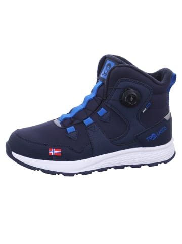 Trollkids Winterstiefel Bergen Winter Mid in Blau