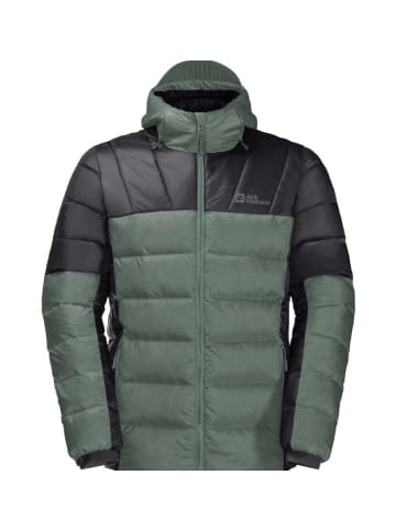 Jack Wolfskin Funktions-Outdoorjacke NEBELHORN DOWN HOODY M in Grün