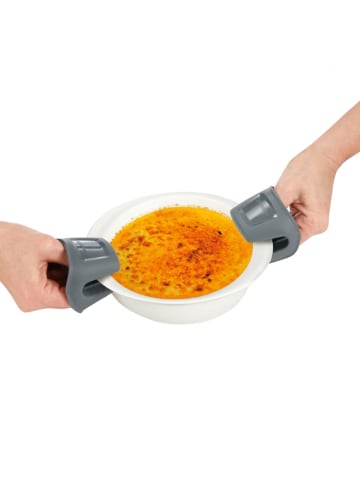 Tescoma Silikon-Topflappen GrandCHEF, 2 Stück in grau