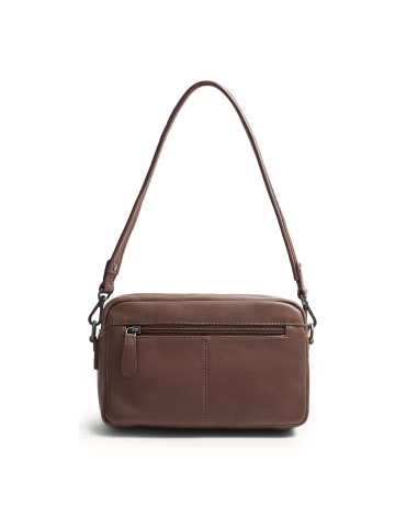 The Chesterfield Brand Liora Schultertasche Leder 24 cm dark taupe
