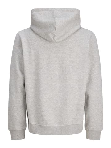 Jack & Jones Kapuzenpullover in Light Grey Melange
