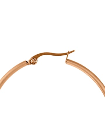 Steel_Art Creole Ohrcreole in rosegoldfarben