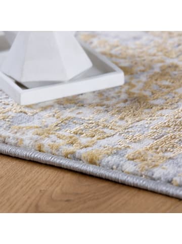 obsession Wohnzimmer Teppich – Webteppich Sail 700 in gelb - rechteckig