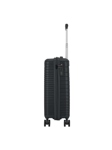 D&N Travel Line 4600 4 Rollen Kabinentrolley S 55 cm in black