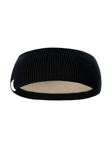 SCHIETWETTER Stirnband Möwe Feinstrick in schwarz