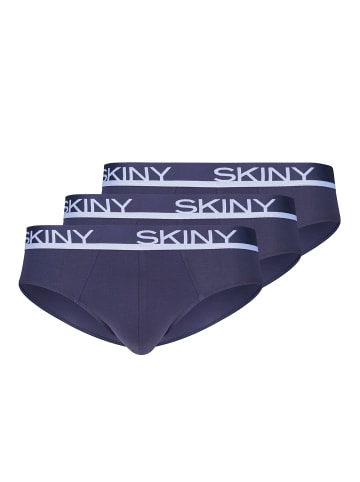 Skiny Slip / Unterhose Cotton in Dunkelblau