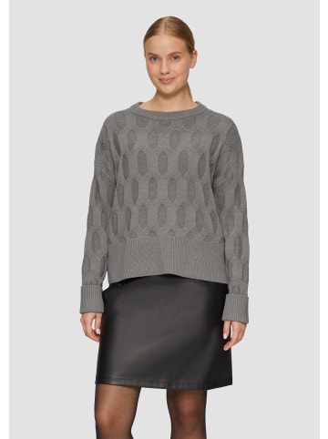 s.Oliver Strickpullover langarm in Grau
