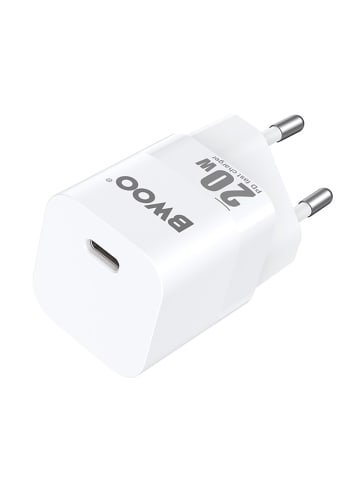 Wisam BWOO CDA155 PD Wandladegerät 1x USB-C-Anschluss 1A 20W weiß