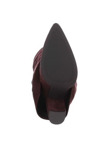 Ital-Design High Heel in Weinrot