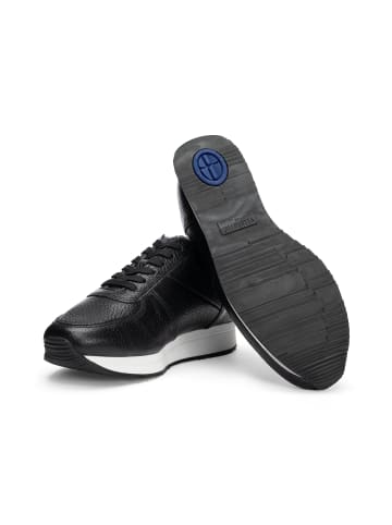 VITAFORM Hirschleder Sneaker in schwarz