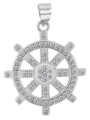 Adeliás Unisex Anhänger aus 925 Silber in silber