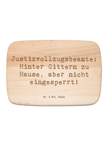 Mr. & Mrs. Panda Schneidebrett Holz Spruch Justizvollzugsbeamte ... in Transparent
