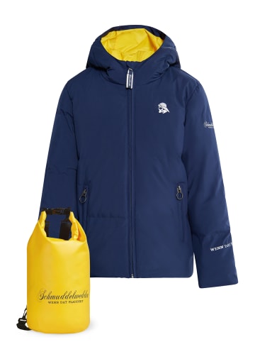 Schmuddelwedda Anorak + Tagesrucksack - Set in Marine