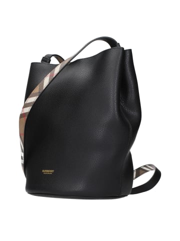 Burberry Schwarz Leder Umhängetasche
