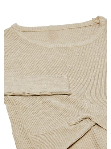 faina Women Sweater in Beige