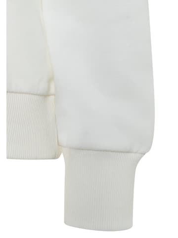 More & More süßes Sweatshirt Schleifen-Applikation in off white