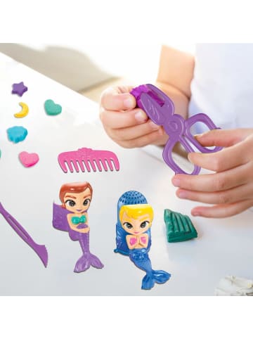 LEXIBOOK® Softee Dough Glitzer-Meerjungfrauen-Frisiersalon