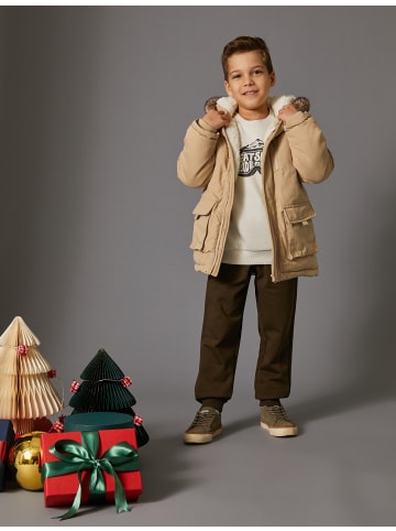 KOTON Anorak in Kamelfeder