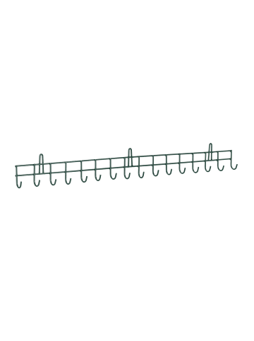 relaxdays Gerätehalter in Grün - (B)100 x (H)12 x (T)5 cm