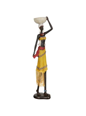 GILDE Figur Auma braun, gelb - (H) 46 cm