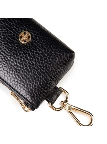 Esquire Alexandria Schlüsseletui Leder 11 cm in schwarz