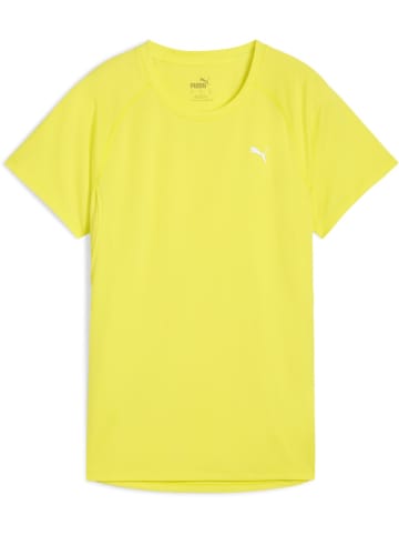 Puma T-Shirt "W RUN VELOCITY TEE (POLY)" in Gelb