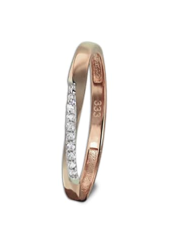 GoldDream 333 Rosegold - 8 Karat Damen Ringe Swing Fingerring  54 (17,2)