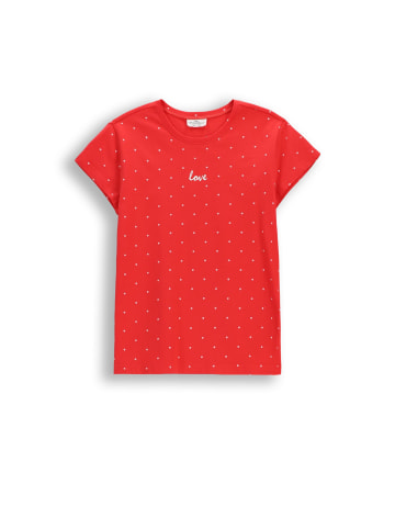 Coccodrillo T-Shirt mit kurzen Ärmeln in rot