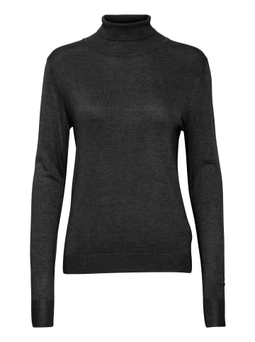 b.young Rollkragenpullover BYMMPIMBA1 ROLLNECK - 20811926  Rollkragenpullover aus Feinstrick in black denim